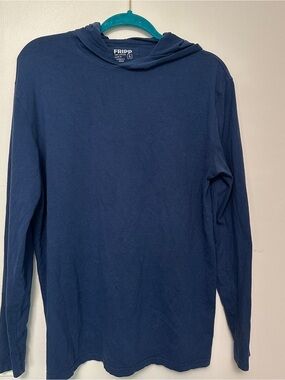 FRIPP Navy Cotton Long-Sleeve Top